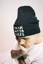 Load image into Gallery viewer, FRE$H OUTTA FUCK$ Beanie - Dabbed Kitty
