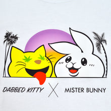 Load image into Gallery viewer, Dabbed Kitty x Mister Bunny Tee - Dabbed Kitty
