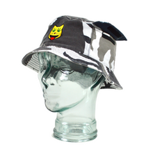 Load image into Gallery viewer, Camo Stash Bucket Hat - Dabbed Kitty
